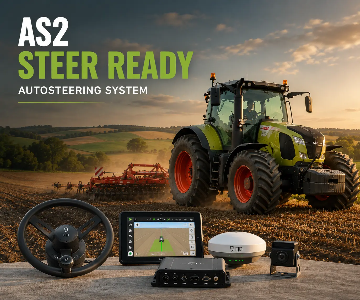 AS2 Steer Ready Autosteering System